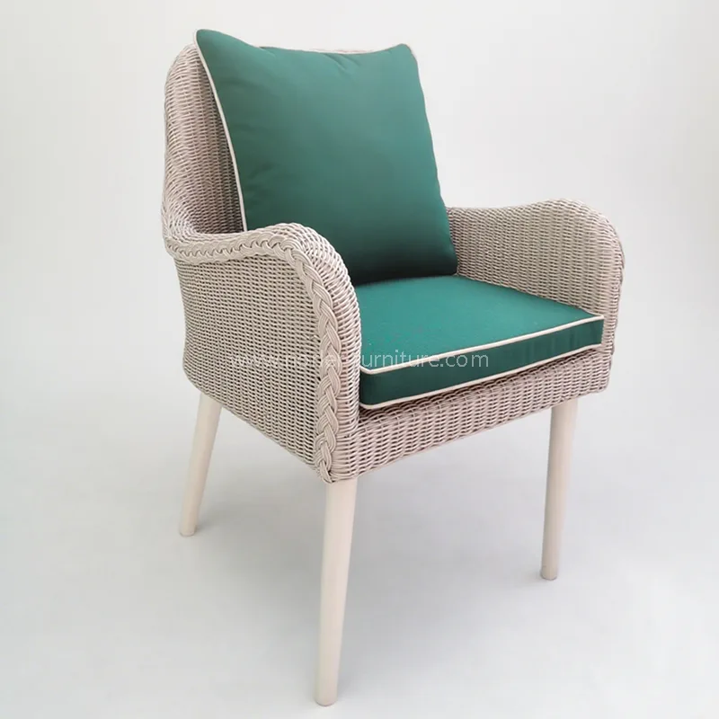 Alúmanam Alúmanam atá frithsheasmhach in aimsir Chathaoir Leisure Allamuigh Rattan Alúmanam Alúmanam atá frithsheasmhach in aimsir Chathaoir Leisure Allamuigh Rattan